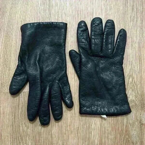 NAPPA LEATHER | Vintage Black Gloves